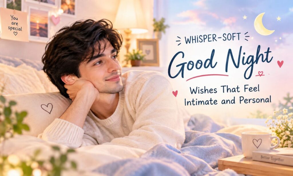 WHISPER-SOFT GOOD NIGHT WISHES THAT FEEL INTIMATE AND PERSONAL