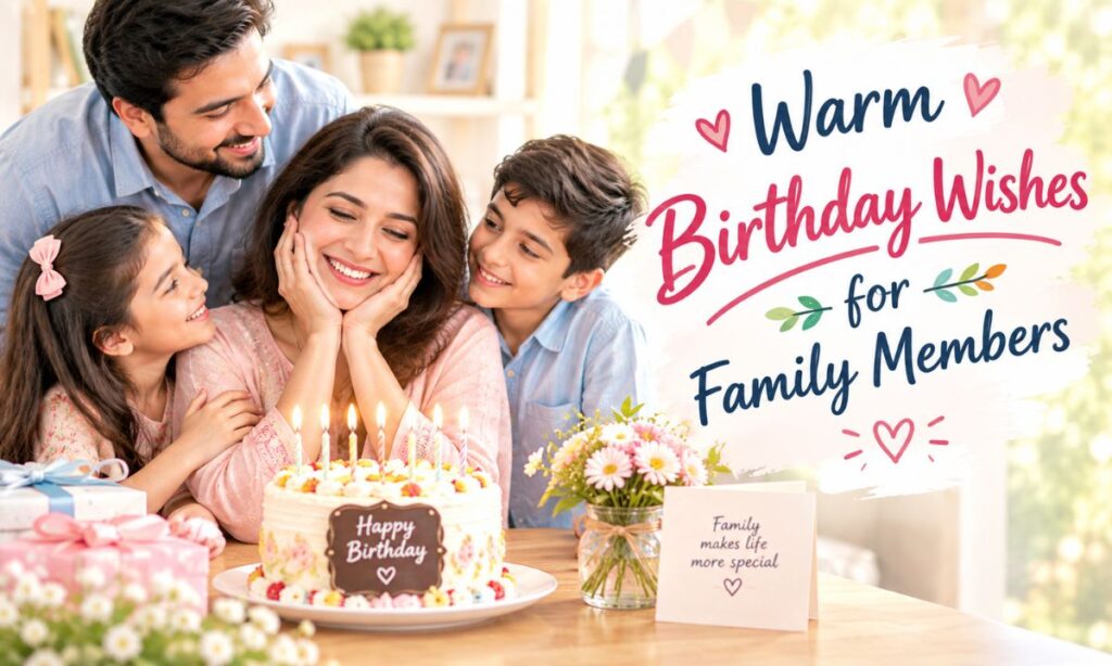 Warm Birthday Wishes for Family Members (1)