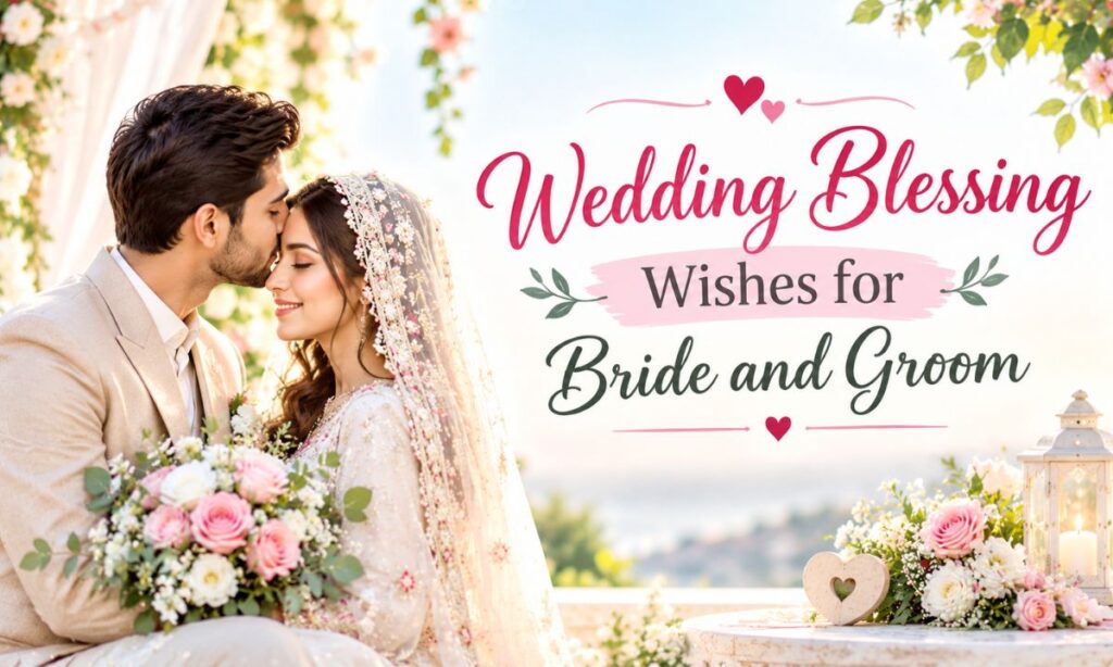 Wedding Blessing Wishes for Bride and Groom