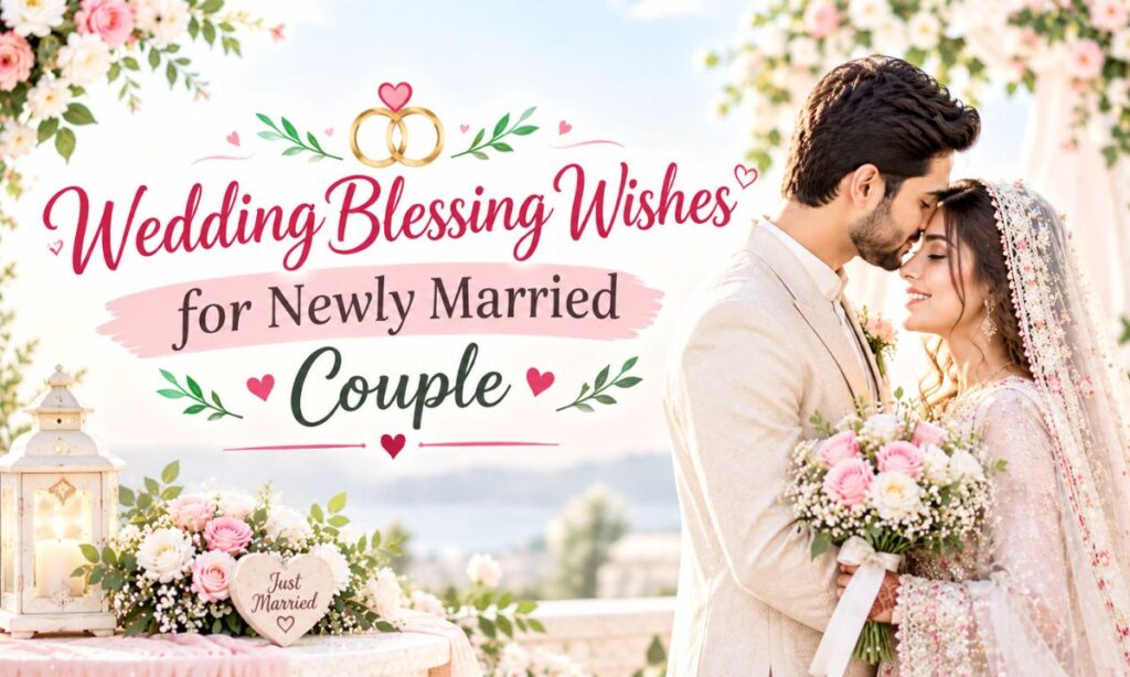 Wedding Blessing Wishes for Newly Married Couple