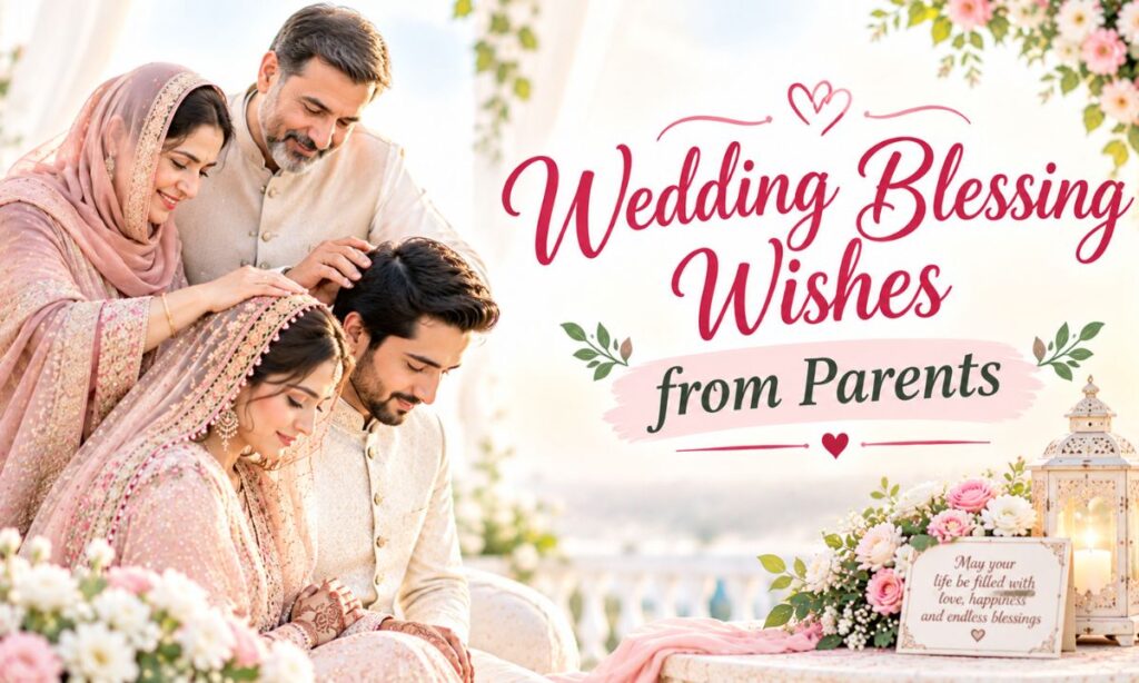 Wedding Blessing Wishes from Parents