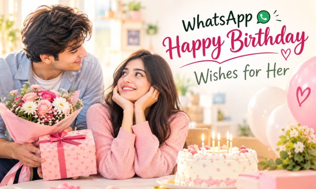 WhatsApp Happy Birthday Wishes for Her