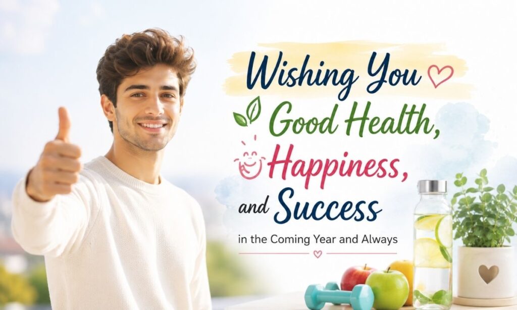 Wishing You Good Health, Happiness, and Success in the Coming Year and Always