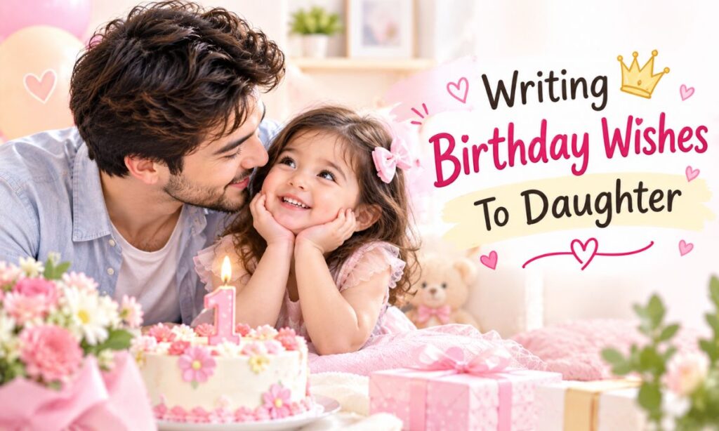 Writing Birthday Wishes To Daughter