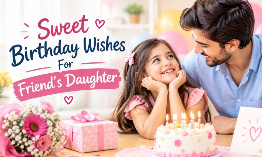 Sweet Birthday Wishes For Friend's Daughter

