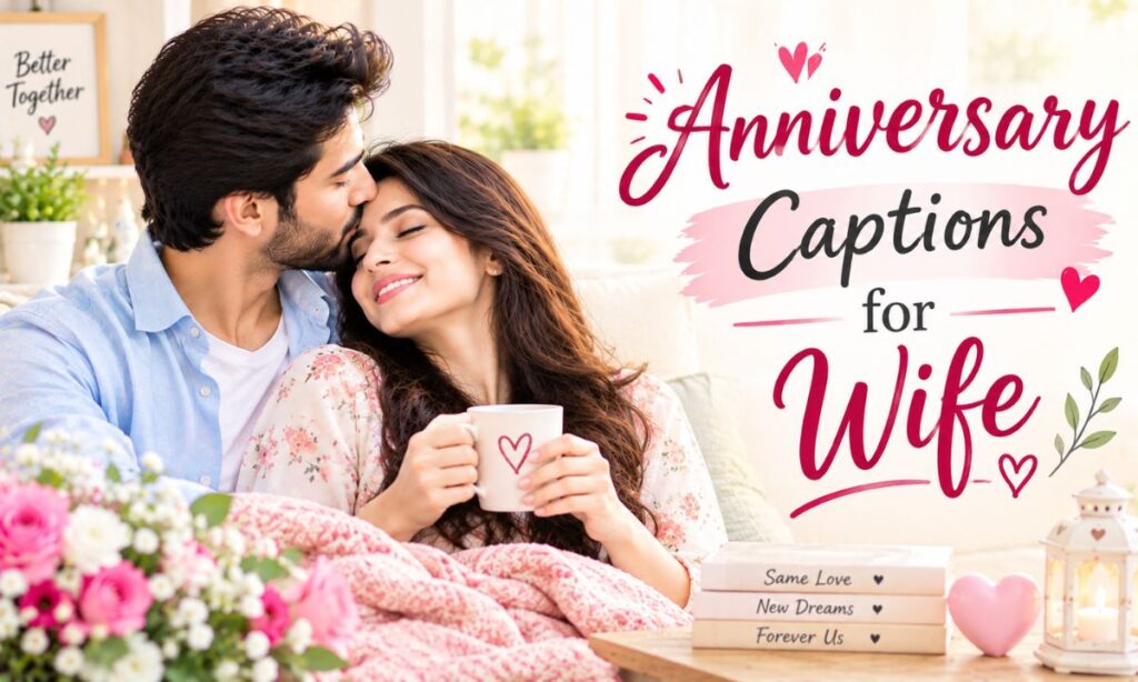 Anniversary Captions for Wife
