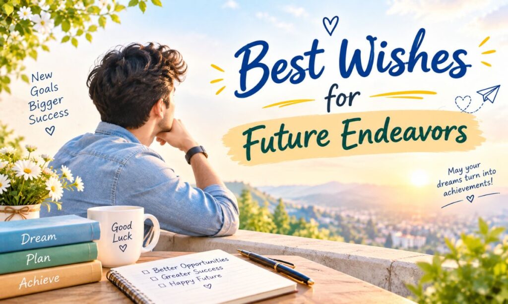 Best Wishes for Future Endeavors