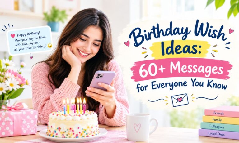 Birthday Wish Ideas 60+ Messages for Everyone You Know