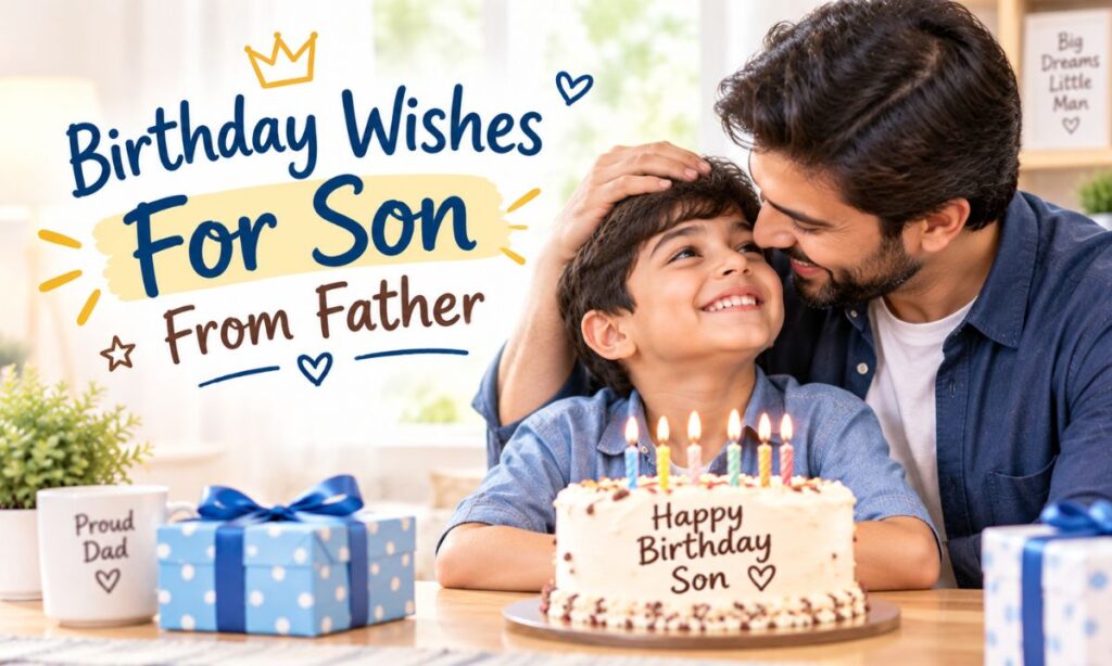 Birthday Wishes For Son From Father In English
