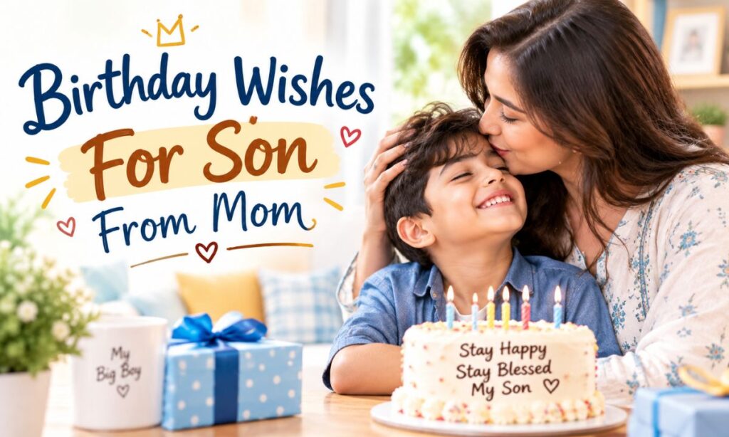Birthday Wishes For Son From Mom
