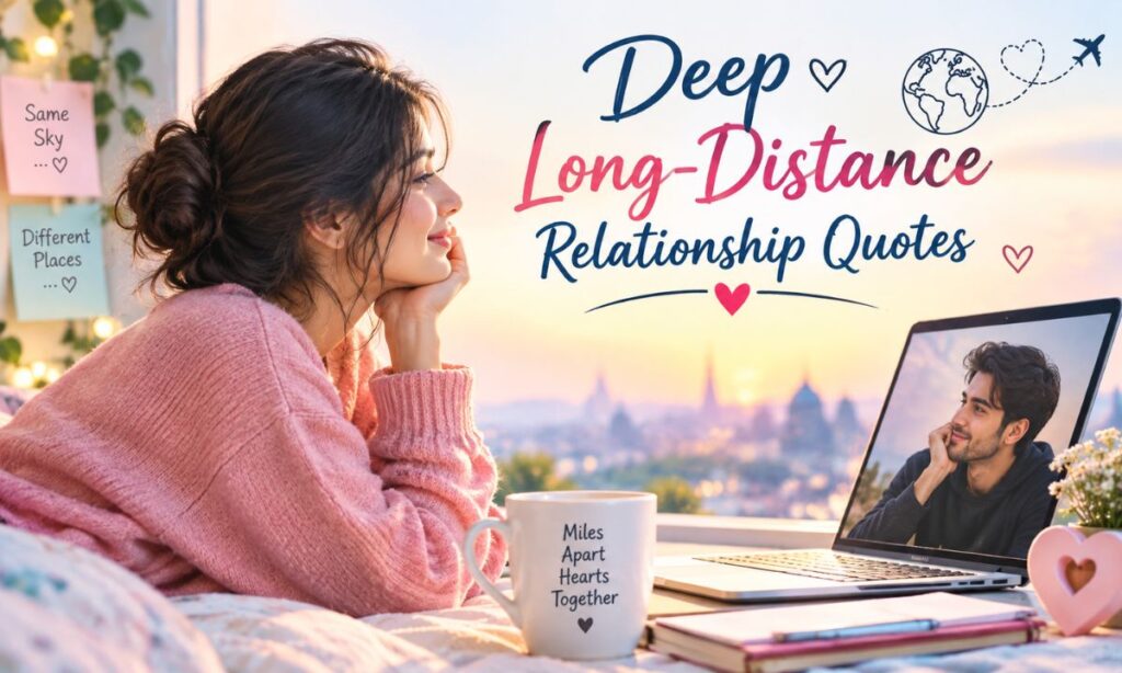 Deep Long-Distance Relationship Quotes