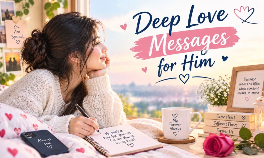 Deep Love Messages for Him