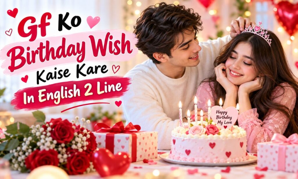 Gf Ko Birthday Wish Kaise Kare In English 2 Line