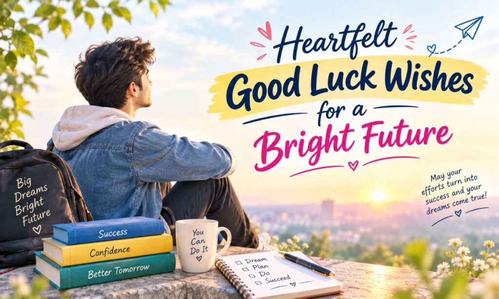 Heartfelt Good Luck Wishes for a Bright Future