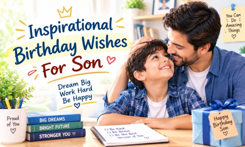 Inspirational Birthday Wishes For Son In English
