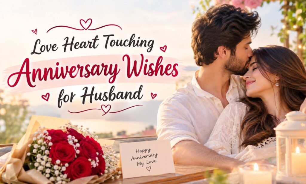 Love Heart Touching Anniversary Wishes for Husband