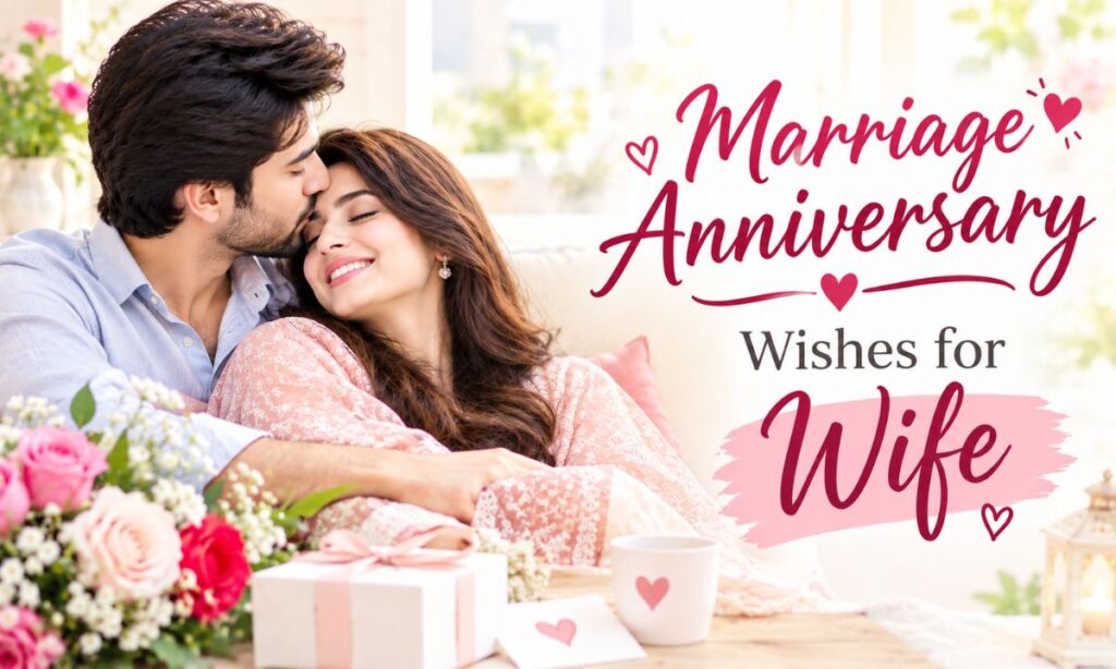 Marriage Anniversary Wishes for Wife