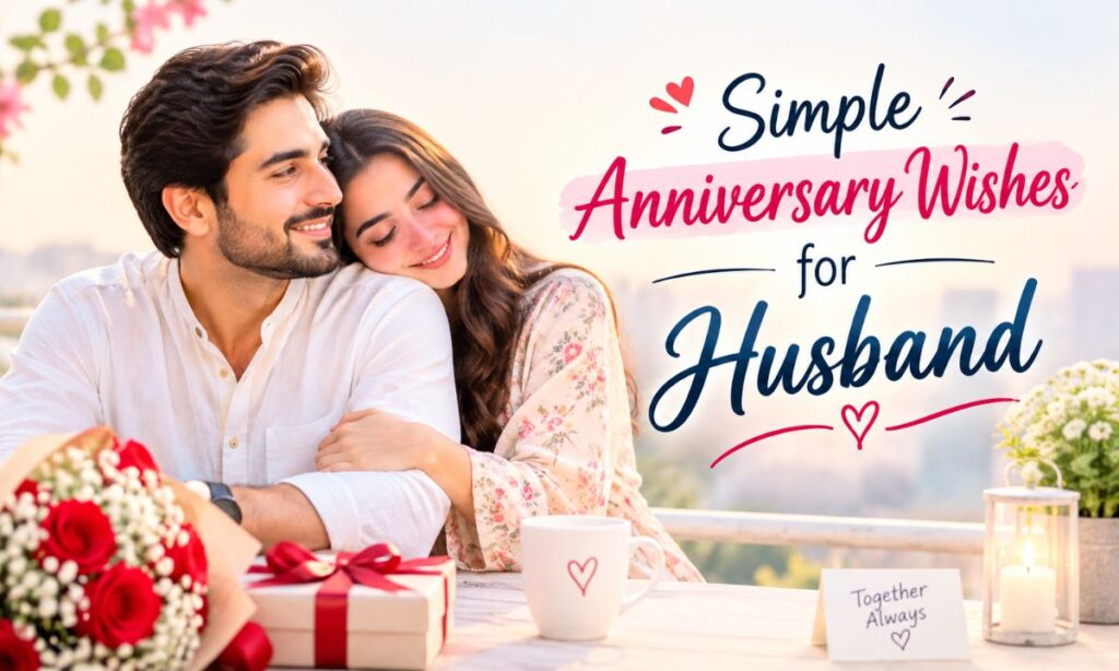 Simple Anniversary Wishes for Husband