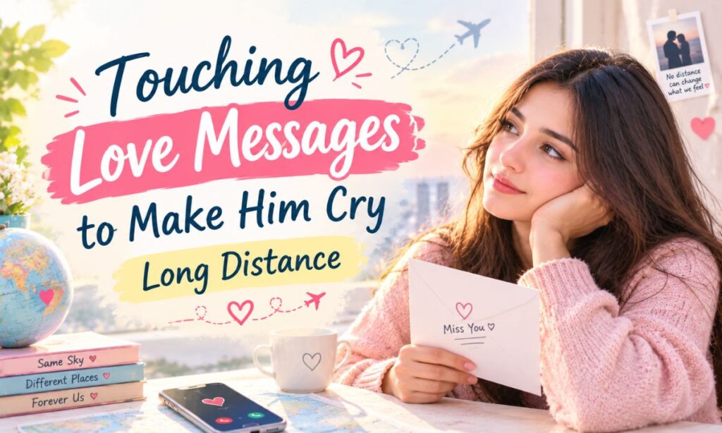 Touching Love Messages to Make Him Cry Long Distance
